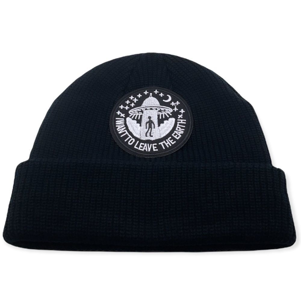 NWT Wool + Pepper Co. Unisex UFO Beanie Hat